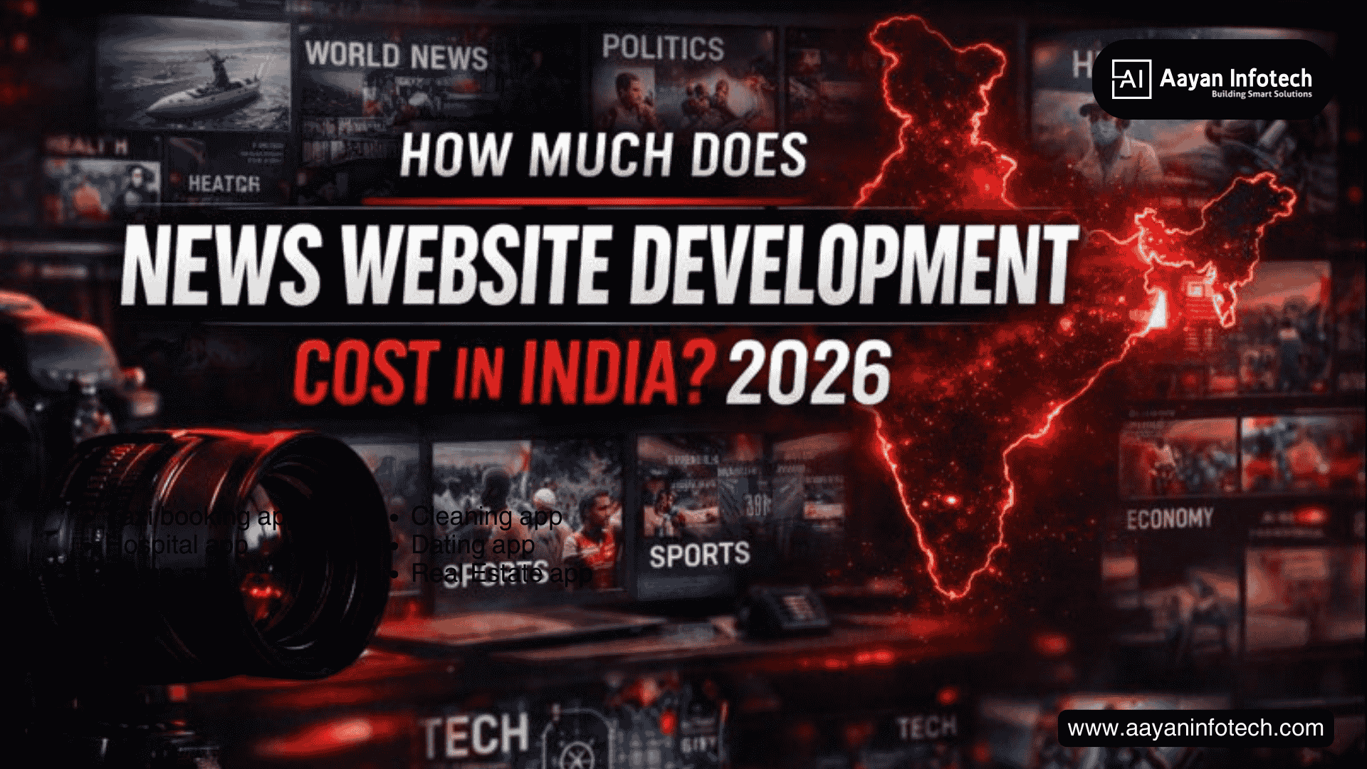 How Much Does News Website Development Cost in India? 2026