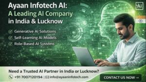 AI Company in India & Lucknow | Ayaan Infotech AI – Generative AI, Self-Learning & Role-Based AI Models