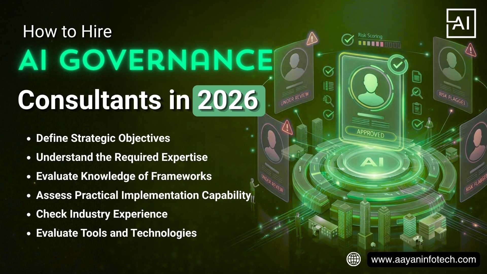 How to Hire AI Governance Consultants in 2026