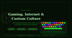 Rise of Custom Keyboard Culture