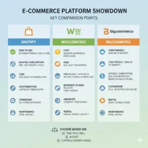 Popular Platforms Used by an eCommerce Website Development Company