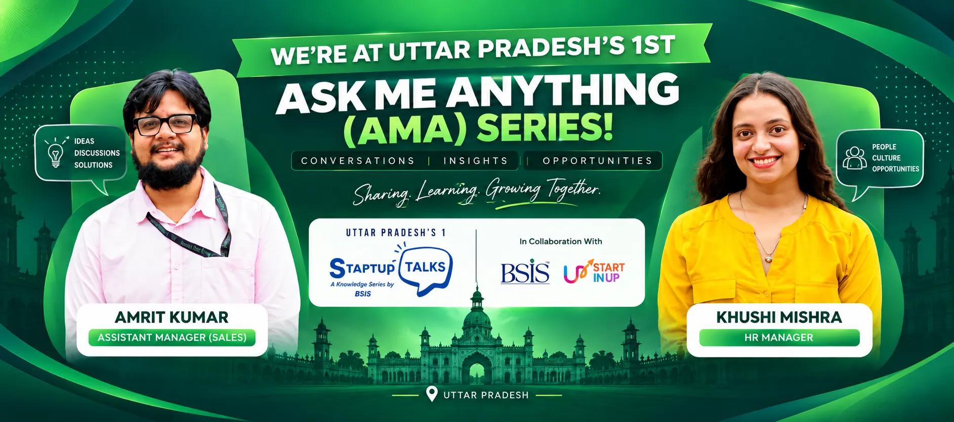 Aayan Infotech Team Members Participate in Uttar Pradesh’s First “Ask Me Anything” Series